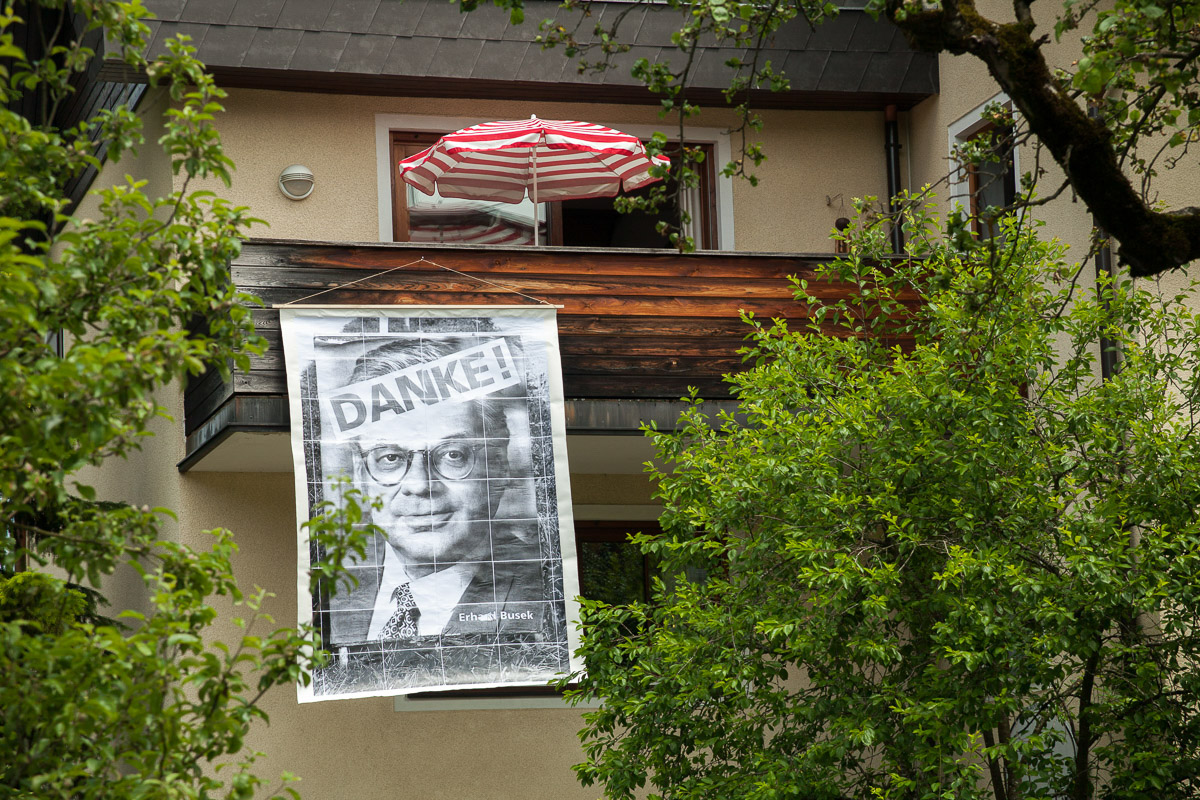 Dankzettel 1997