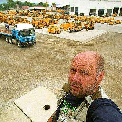 Baumaschinenlager Trumau 2002